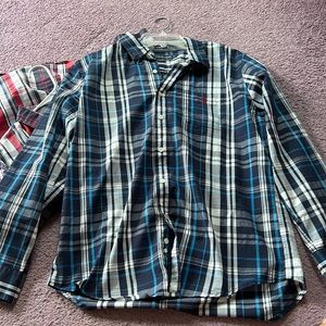 2- U.S. Polo Assn. long sleeve button down shirts